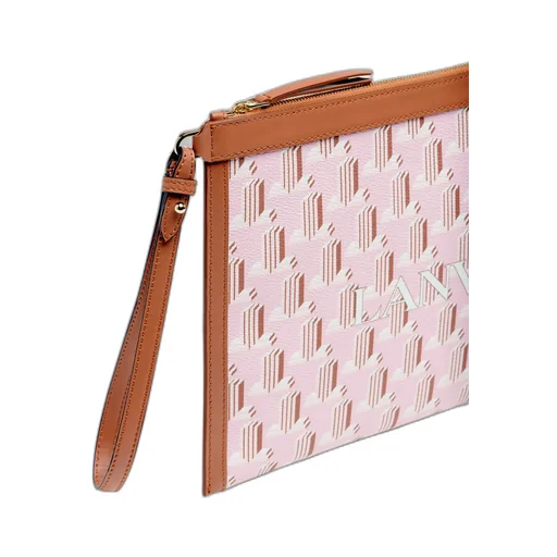 Monogram-Print Clutch