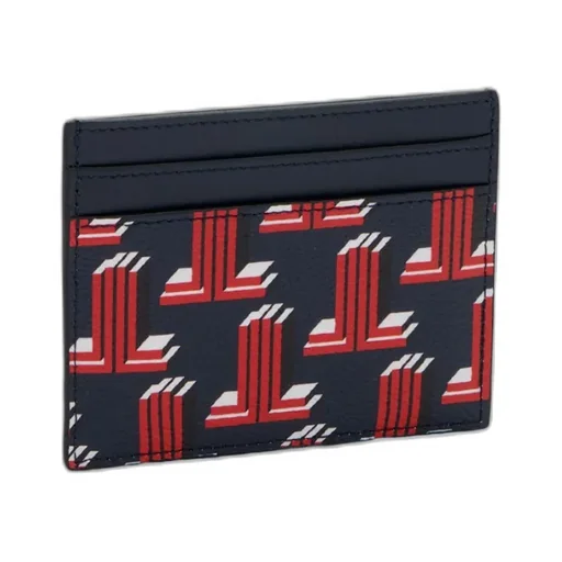 3D Initials Logo-Print Cardholder