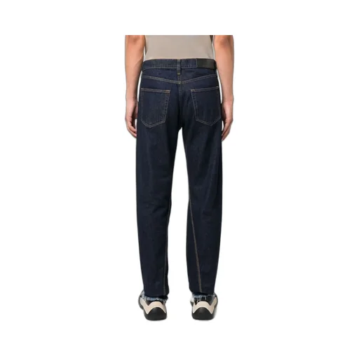 Logo Patch Mid-Rise Jeans