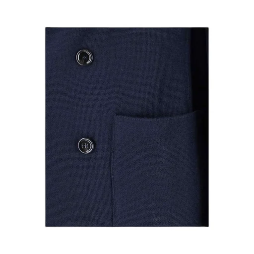 Double-Breasted Patch-Pocket Jacket