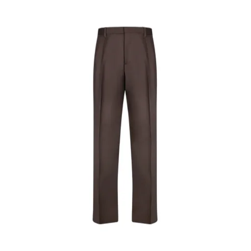 Straight-Leg Tailored Trousers