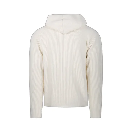 Ribbed Zip-Up Hoodie Sweater