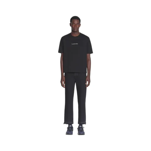 Logo Embroidered Crewneck T-Shirt