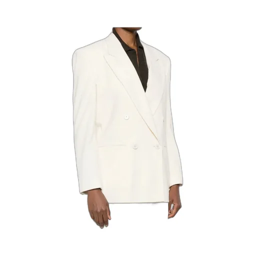 Double-Breasted Corduroy Blazer
