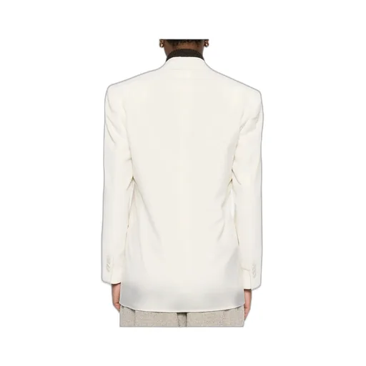 Double-Breasted Corduroy Blazer