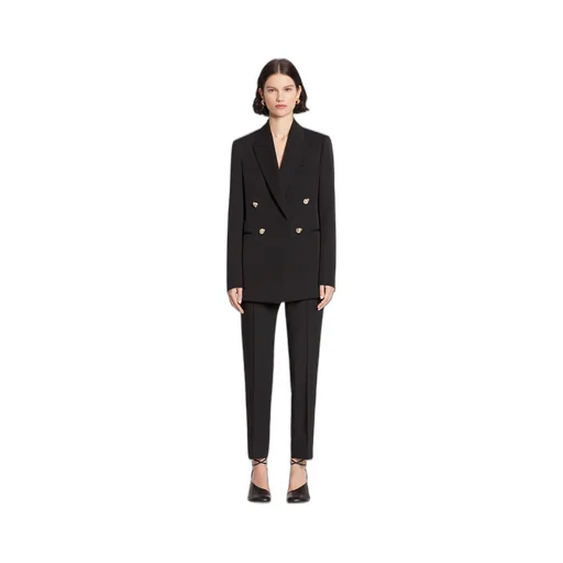 Button Embellished Tailored Blazer