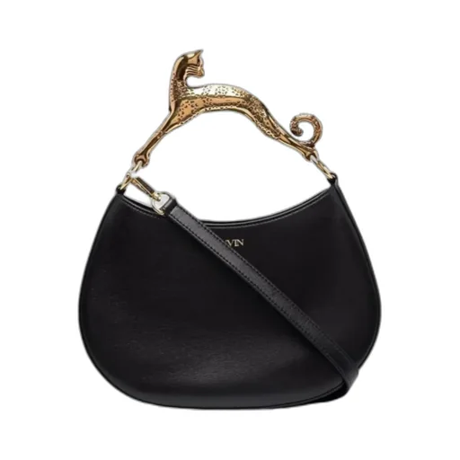 Embellished Handle Zipped Tote Bag