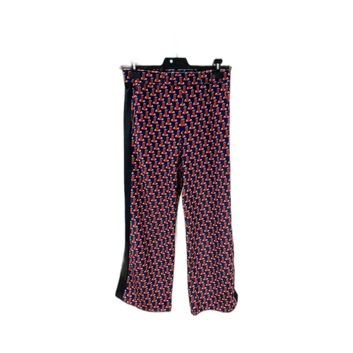 Logo Pattern Straight Casual Pants