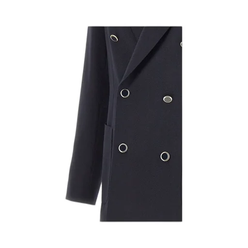 Herringbone Double-Breasted Jacket