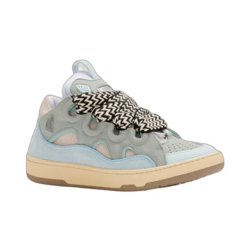 Curb Lace-Up Chunky Sneakers