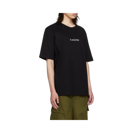 Logo Embroidered Crewneck T-Shirt