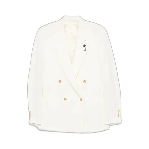 Brooch-Detail Blazer