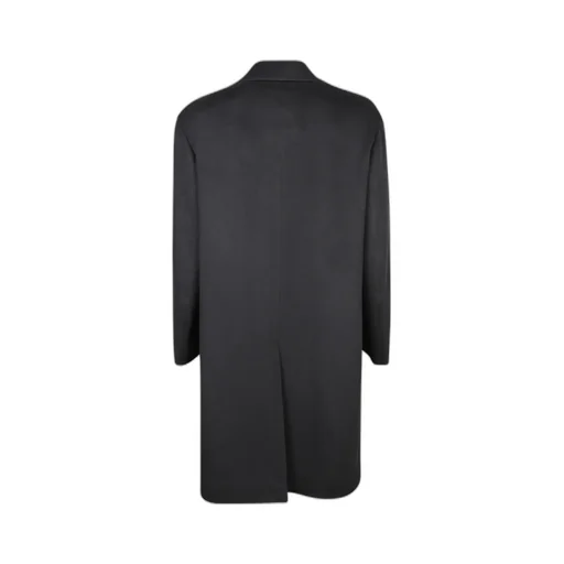 Three-Button Notched Lapel Coat