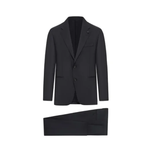 Single-Breasted Wool Suit