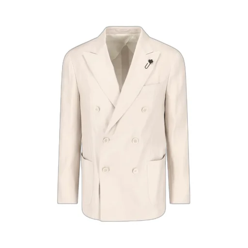 Peak-Lapels Double-Breasted Suit