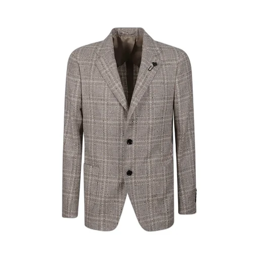 Single-Breasted Tailored Jacket