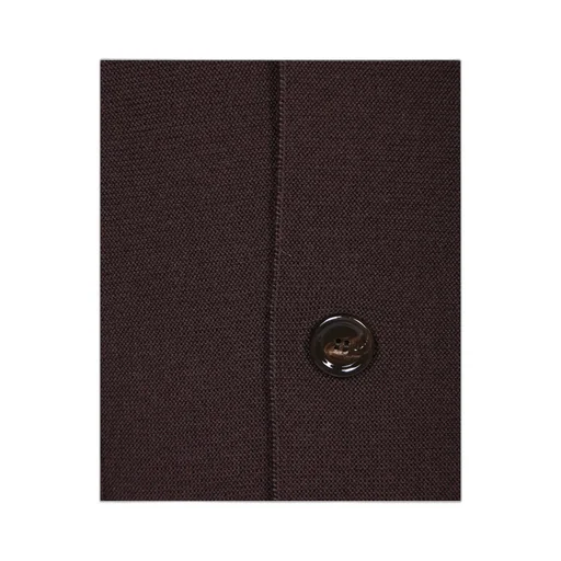 Notched-Lapels Knitted Cardigan
