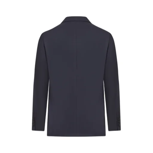 Single-Breasted Wool Blazer