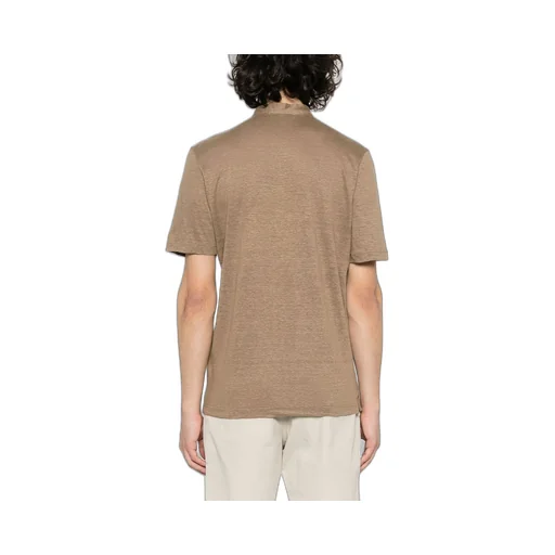 Short Sleeved Mock-Neck T-Shirt
