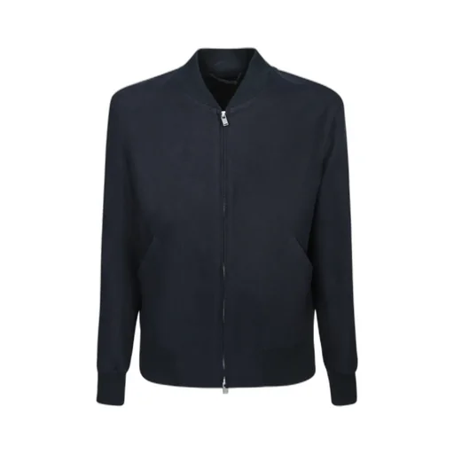 Zipped Bomber Jacket