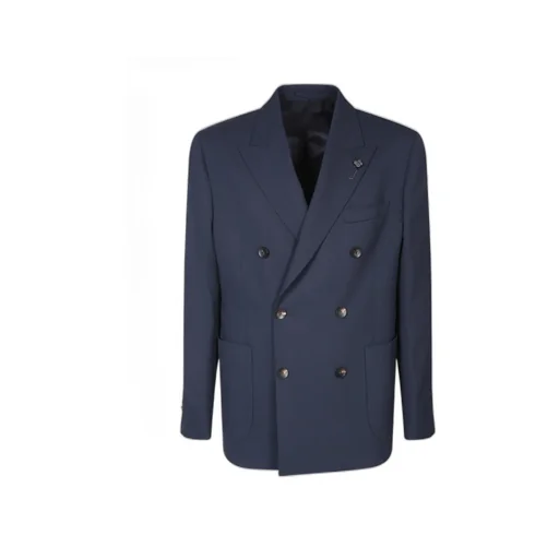 Double-Breasted Tailored Blazer