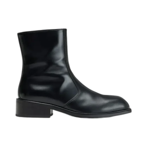 Square Toe Ankle Boots