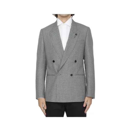 Double-Breasted Wool Jacket