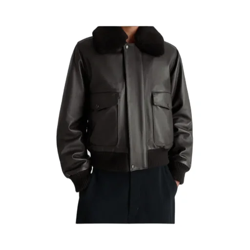Leather Blouson