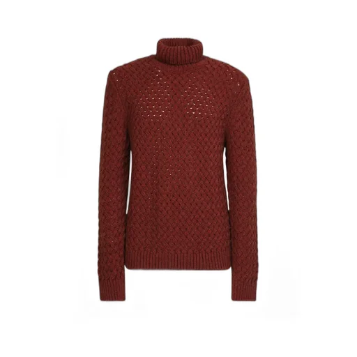 Roll-Neck Knitted Jumper