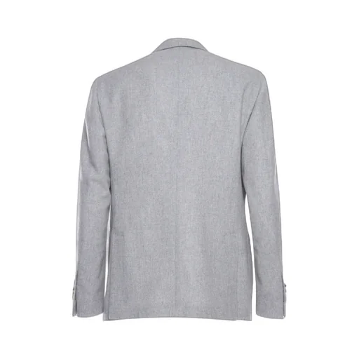 Brooch-Detail Single-Breasted Blazer