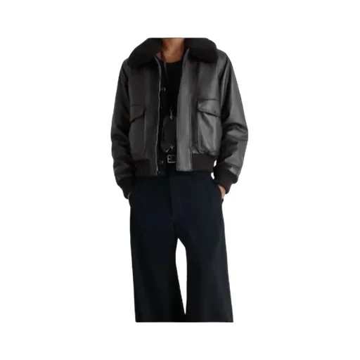 Leather Blouson