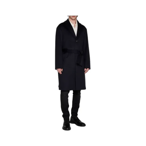 Single Breasted Belted Coat