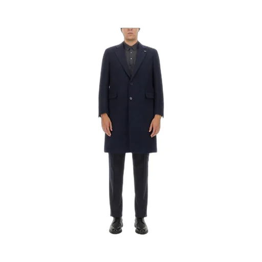 Long-Sleeved Button-Up Coat