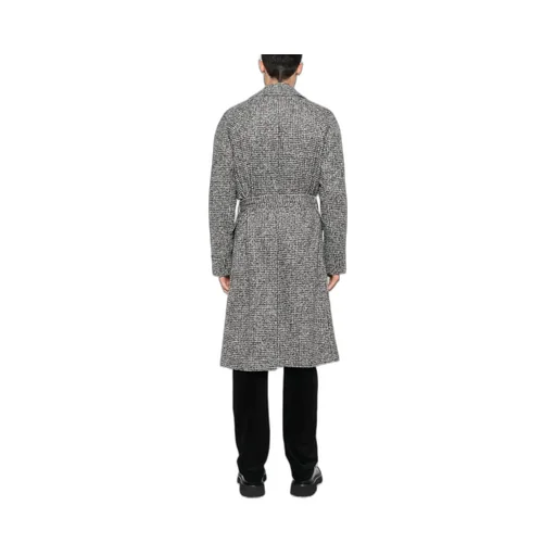 Belted Double-Breasted Coat
