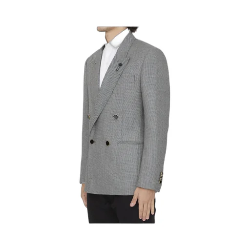 Double-Breasted Wool Jacket