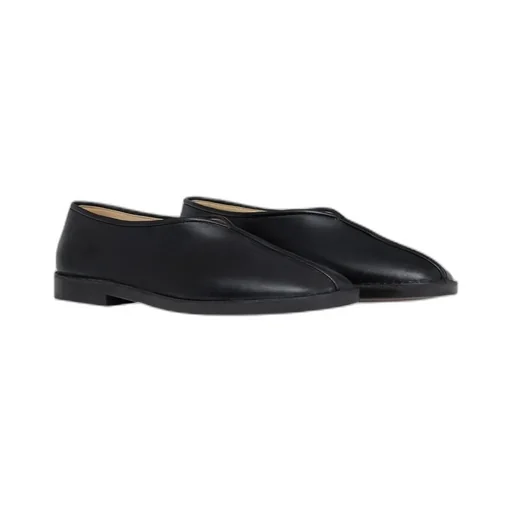 Square-Toe Slip-On Loafers