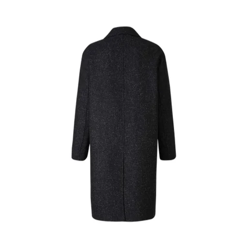 Single-Breasted Knitted Coat