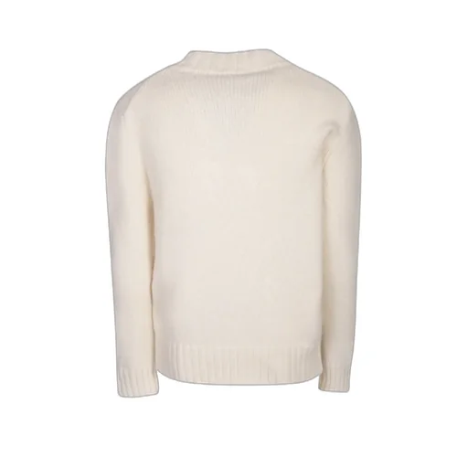 Long-Sleeved V-Neck Jumper