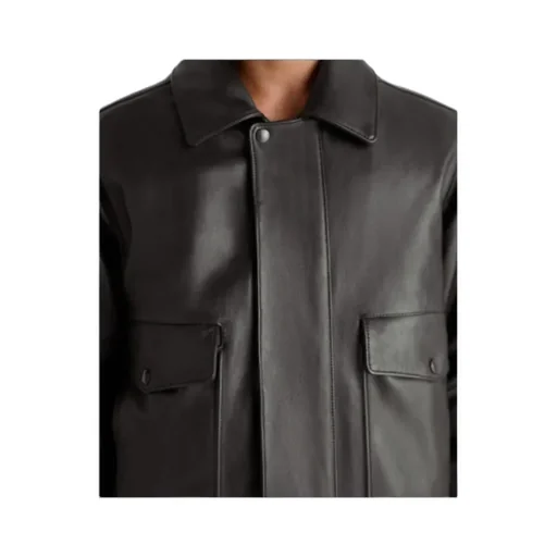 Leather Blouson