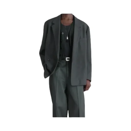 Double-Breasted Long Sleeved Blazer