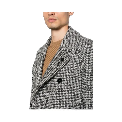 Belted Double-Breasted Coat