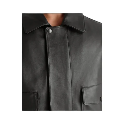 Leather Blouson