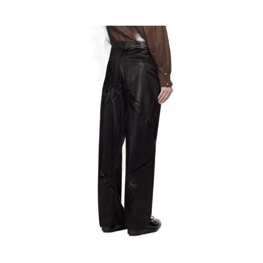 Belt-Lined Casual Pants