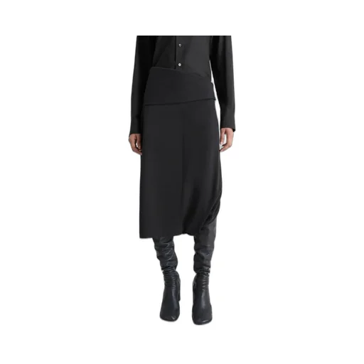 Twisted Hem Skirt
