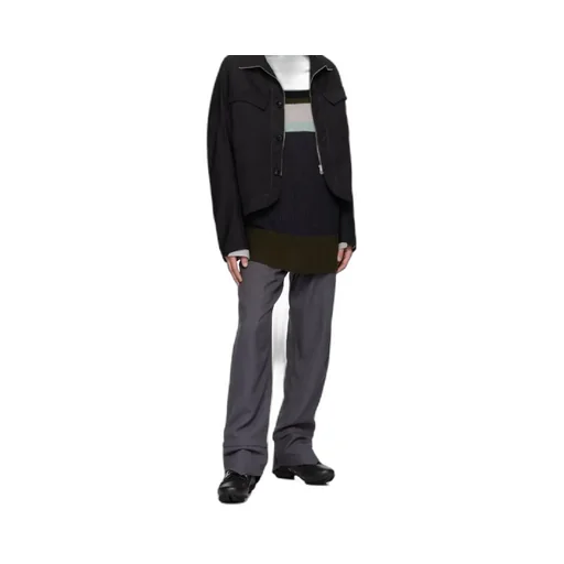 Belt-Loop Casual Pants