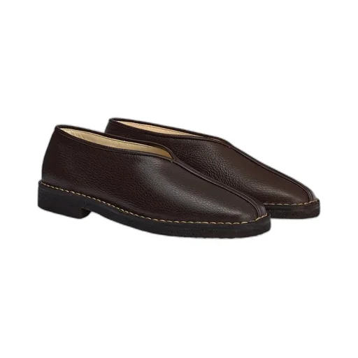 Piped Crepe Slippers
