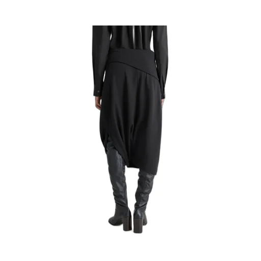 Twisted Hem Skirt