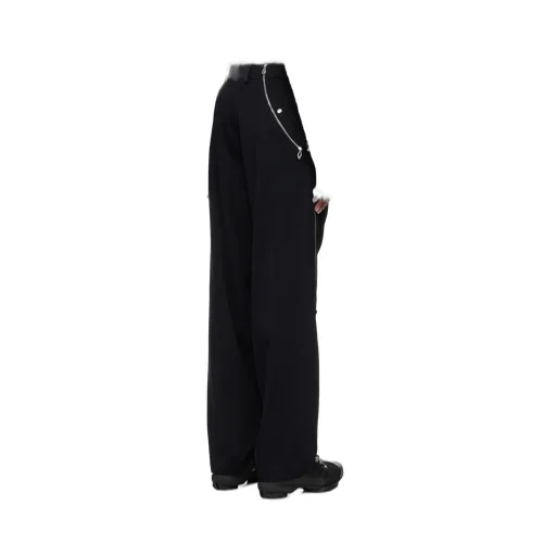 Waistband Loop Casual Pants