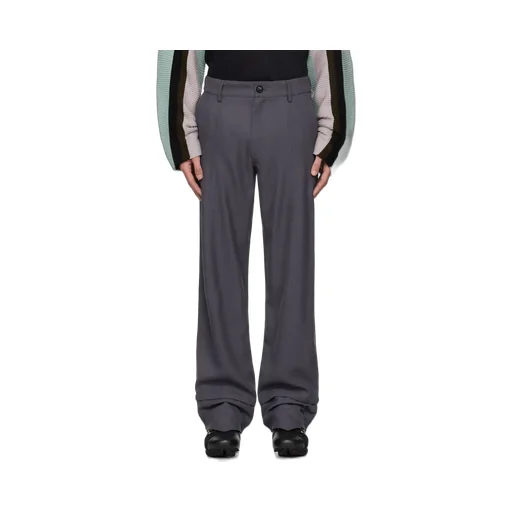 Belt-Loop Casual Pants