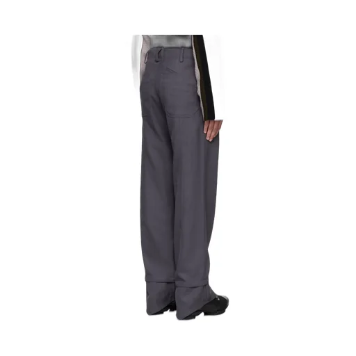 Belt-Loop Casual Pants